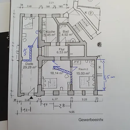 Apartment Halle Ferienwohnung Mit Viel Comfort Fuer Viele Gaeste, Viele Zimmer, Viele Betten Fuer Wenig Geld, Eg, 84 Qm, Sd, 1- 3 Doppelzimmer, Extra Fuer Sie Kostenlose Tv Lounge Extra Kueche U Bad Bis 6 Personen Halle (Saale)